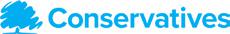 The logo of the Conservative party