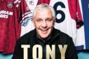 The cover of Tony Gale's book, with Tony Gale on it