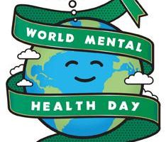 A logo publicising world mental health day