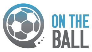 The logo for On the Ball column