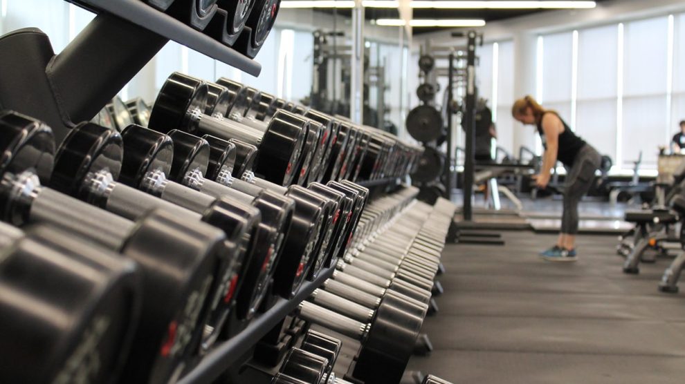 Inside shot of a gym.