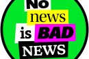 A logo with punk-style lettering reading 'No News is Bad News'