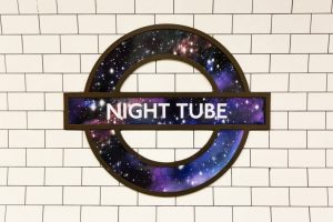 A night tube roundel