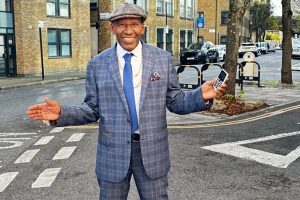 Wenty stands in a London street