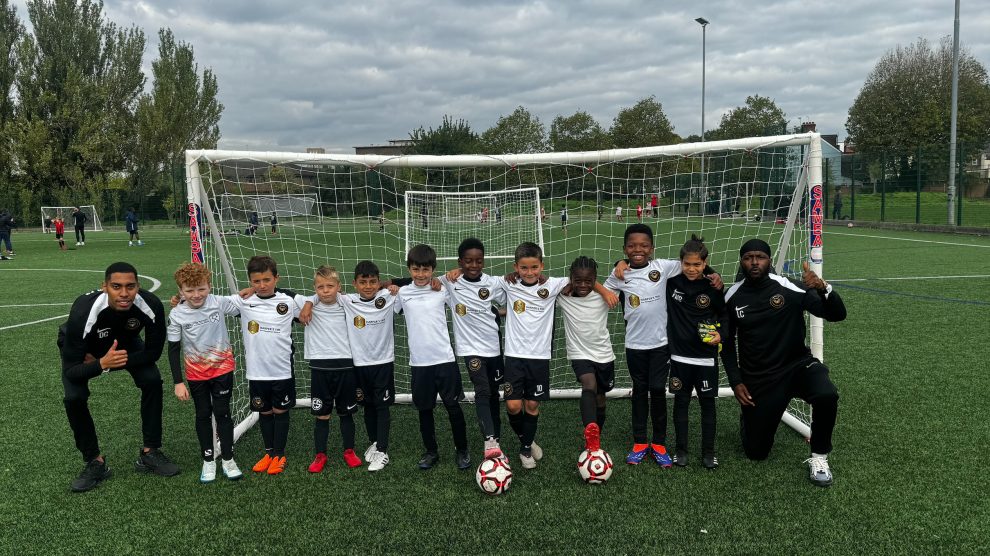 team players of Newham FC Football Academy
