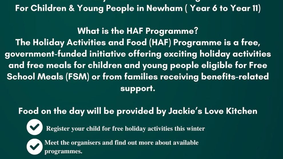 poster of Free Winter HAF Activities for Teens