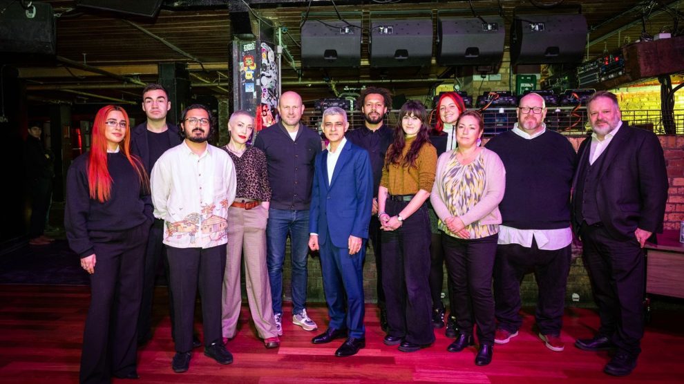 Sir Sadiq Khan launches new London nightlife taskforce (credit Caroline Teo/GLA)