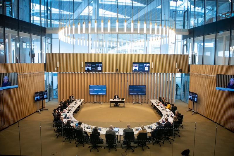 The London Assembly and mayor at City Hall (credit GLA)