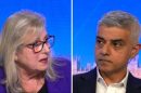Susan Hall and Sadiq Khan