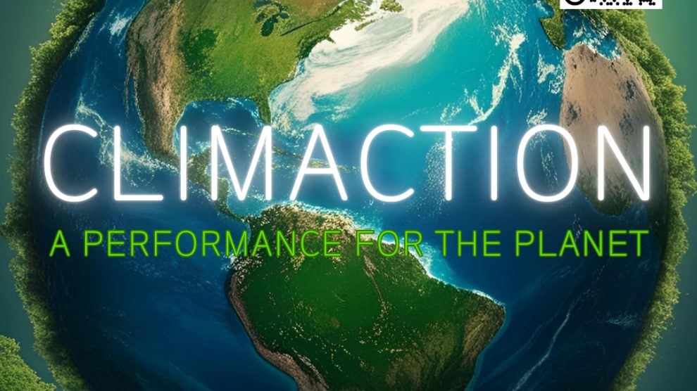 Flyer for Climaction event at University of East London