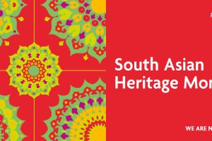 Newham Council's promotional banner for South Asian Heritage Month
