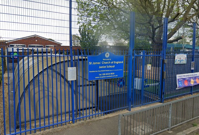 St James's Church of England School, Forest Gate (credit Google)