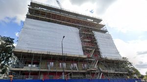 The new Greenhill Centre development under construction in September 2024 (credit Google)