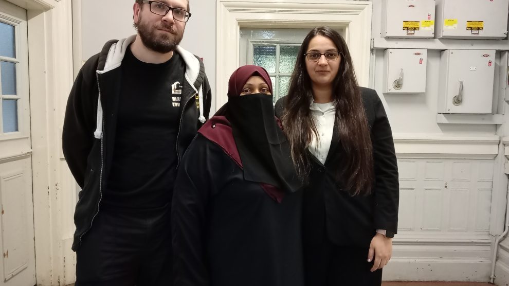 From left; Ben Moss, Jubeda Islam, Kareema Motala (credit LDRS)