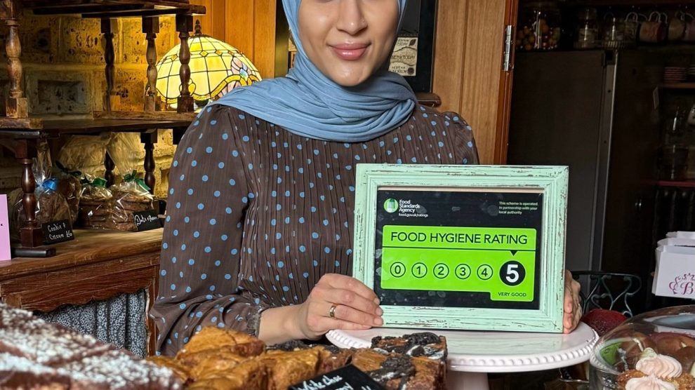 Fatima 'The Bakeress' at her home