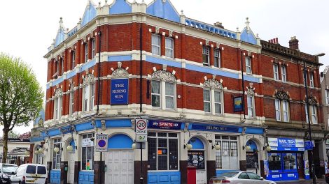 The Rising Sun pub in Forest Gate