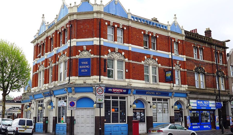 The Rising Sun pub in Forest Gate