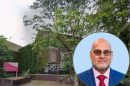 Balaam Leisure Centre and (inset) councillor Zulfiqar Ali