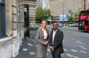 Maria Christofi and Forhad Hussain (credit Newham Council)