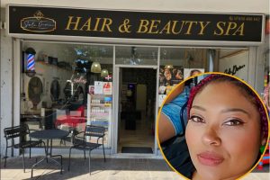 Suli Divine Hair and Beauty Spa and (inset) Suleica Lebrours