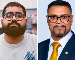 Newham Green group leader Arshan Baskaran (left and (right) Newham Independents group leader Mehmood Mirza