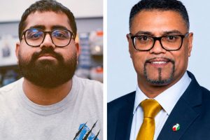 Newham Green group leader Arshan Baskaran (left and (right) Newham Independents group leader Mehmood Mirza