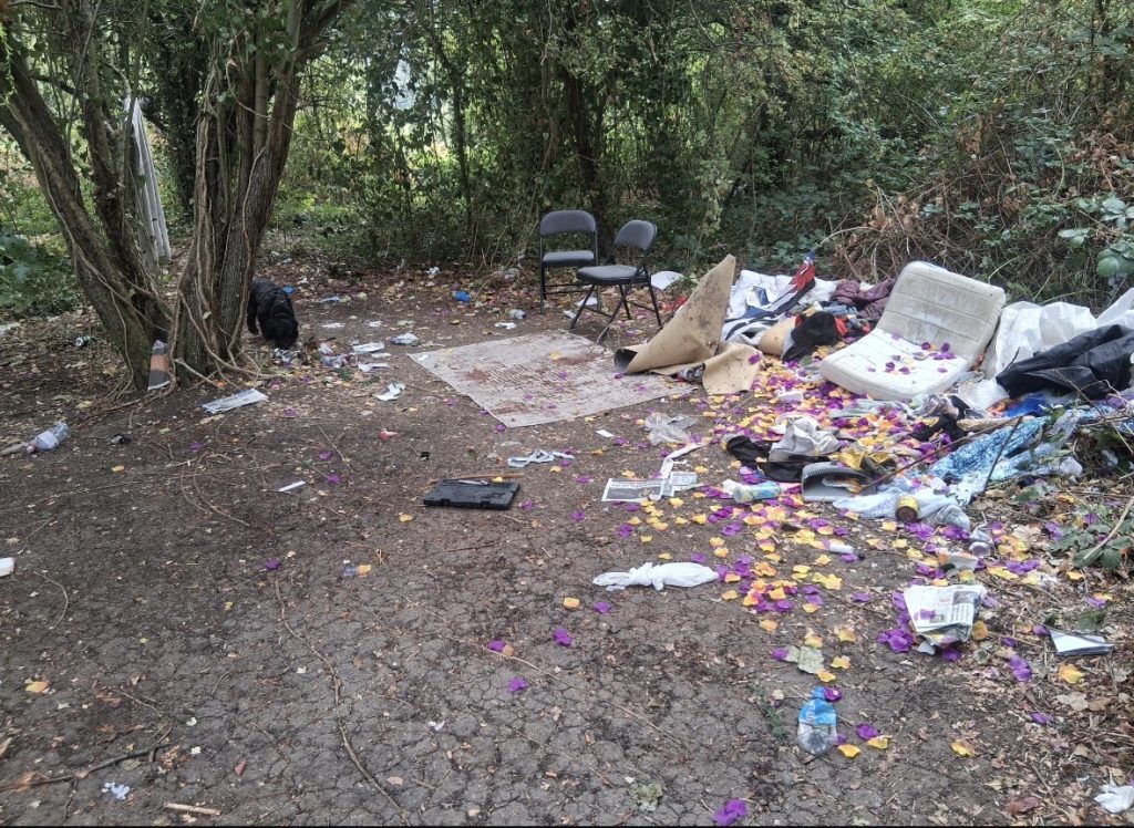 Neighbours say ‘enough is enough’ as drug dens blight footpath