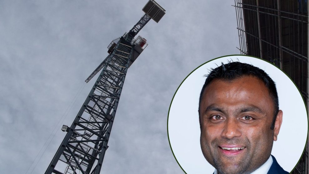 Newham mayor Forhad Hussain (inset) is looking for private developers